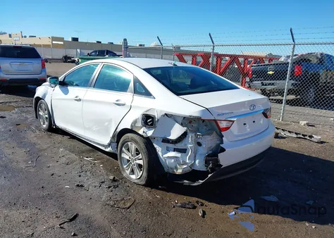 2014 Hyundai Sonata Gls from USA, damaged, VIN 5NPEB4AC8EH907332